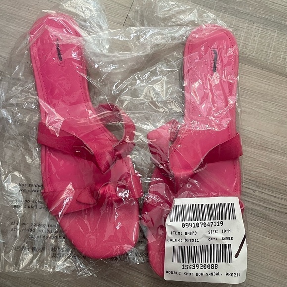 NEW J Crew Knotted-bow sandals BN873 - Picture 5 of 5